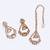 contemporary round shape uncut kundan stone 18 kt gold plated brass choker jewellery set for women