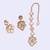 admirable rectangle shape uncut kundan stone 18 kt gold plated brass choker jewellery set for women