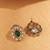 round and oval shape antique gold plated multi uncut kundan stone choker jewellery set for women