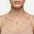 925 Sterling Silver Rose Gold Angel Wing Pendant Necklace Set 
