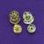 creative round and oval shape uncut kundan gold plated choker jewellery set for women