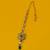 glamorous flower design green uncut kundan gold plated collar jewellery set for women