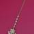 glorious flower design brown uncut kundan gold plated collar jewellery set for women
