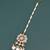 pretty round and oval shape pearl uncut kundan gold plated collar jewellery set for women