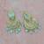 flower and chandelier shape pearl lariat uncut kundan gold plated choker jewellery set for women