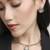 creative round golden balls brass antique gold plated choker necklace set for women