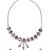 glimmery oval shape kundan antique gold plated choker necklace set for women