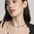 finely oval shape brass kundan antique gold plated choker necklace set for women