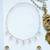 flowing oval shape brass kundan antique gold plated choker necklace set for women