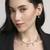 flowing oval shape brass kundan antique gold plated choker necklace set for women