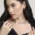 fine oval shape brass kundan antique gold plated choker necklace set for women