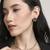 exotic flower design brass antique gold plated choker necklace set for women