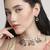 incredible oval shape pearl brass kundan antique gold plated choker necklace set for women