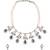 incredible oval shape pearl brass kundan antique gold plated choker necklace set for women