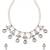 gorgeous oval shape pearl brass kundan antique gold plated choker necklace set for women