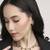 fine circle shape brass kundan antique gold plated choker necklace set for women