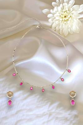 finely circle shape brass kundan antique gold plated choker necklace set for women 2