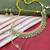 gorgeous flower design pearl kundan antique gold plated choker jewellery set for women