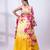 Yellow Ombre Chinon Lehenga Set