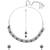 incredible flower design pearl kundan silver plated choker jewellery set for women
