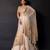 Champagne Gold Embroidered Satin Organza Lehenga Set