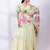 Mint Green Chinon Organza Lehenga Set