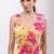 Yellow Ombre Chinon Organza Lehenga Set