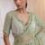 Pista Green Tissue Organza Lehenga Set
