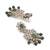 graceful flower design pearl kundan antique gold plated choker jewellery set for women
