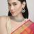 glamorous oval shape pearl kundan antique gold plated choker jewellery set for women