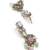 pleasing square and flower design kundan antique gold plated choker jewellery set for women