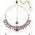 modish square and round shape kundan antique gold plated choker jewellery set for women