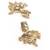 glimmery oval and leaf pearl lariat brass kundan antique gold plated choker jewellery set for women