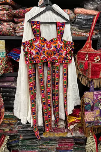 white rayon plain lehenga choli