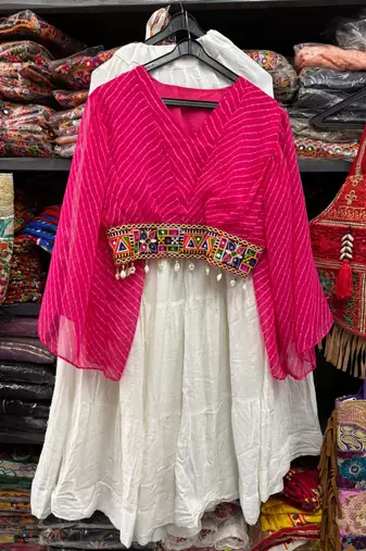 white rayon plain lehenga choli