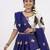 white rayon embroidered lehenga choli