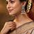 Oxidized silver antique square jhumka earrings with pearl drops
