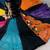 multicolor rayon printed lehenga choli