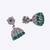 stylish round shape silver plated jhumki earring for women and girls