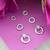 smooth round shape combo of 3 silver plated stud earring for women and girls