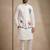 Men embroidered designer kurta trouser and waistcoat set