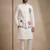 Men embroidered designer kurta trouser and waistcoat set