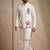 Men embroidered designer kurta trouser and waistcoat set