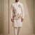 Men embroidered designer kurta trouser and waistcoat set