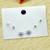 classy flower desing combo of 3 silver plated stud earring for women and girls