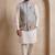 Men embroidered designer kurta trouser and waistcoat set