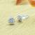 classy flower desing combo of 3 silver plated stud earring for women and girls