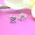 lavish butterfly and star shape combo of 3 silver plated stud earring for women and girls