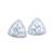 superb rectangle shape kundan brass silver plated stud earring for women and girls