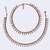 traditional glimmery oval shape gold plated set of 2 anklet(payal) for women